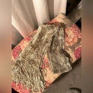 Hand made scarf sent from Germany soft and has a beautiful warm soft shine NEW